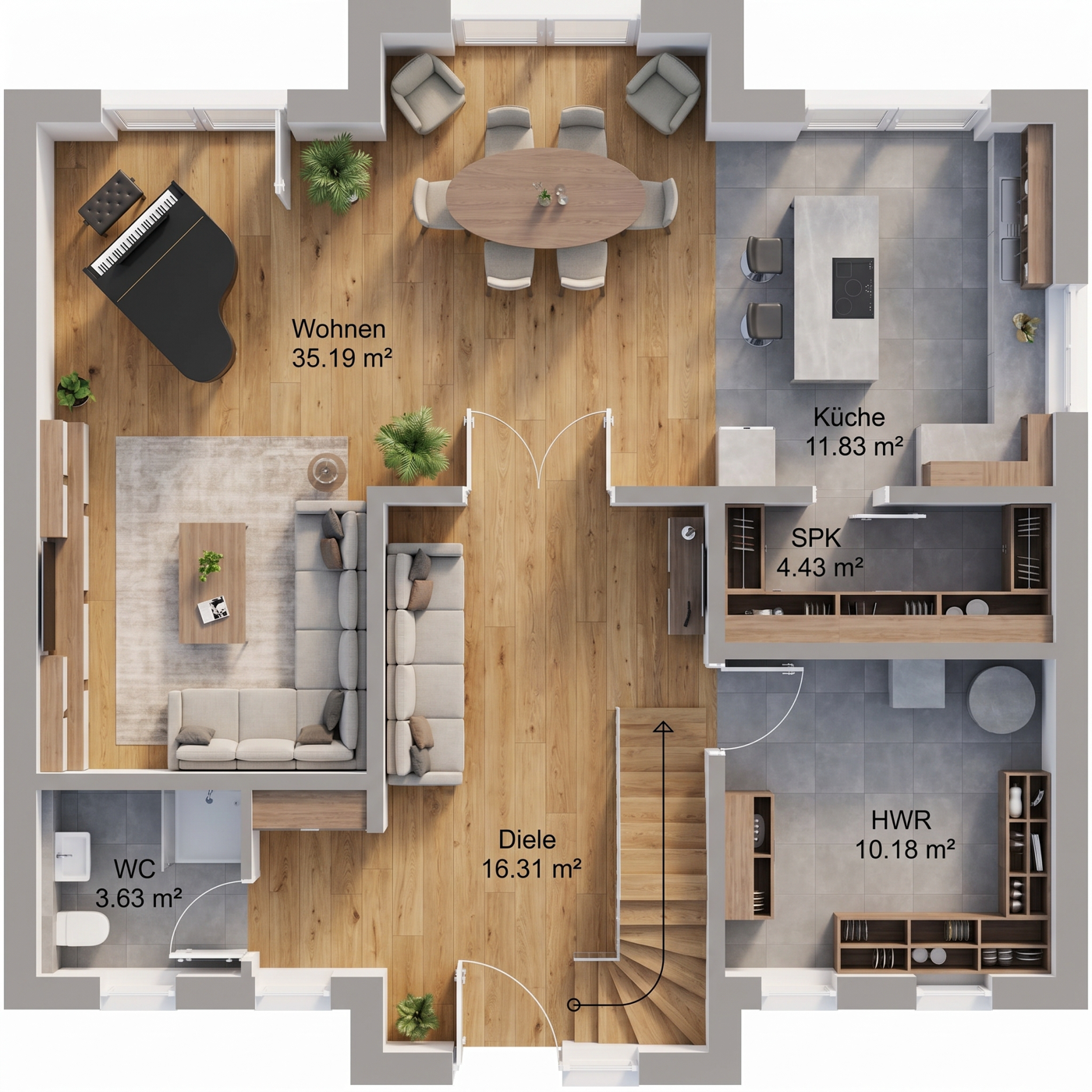 Real estate & architecture – Concept study 1